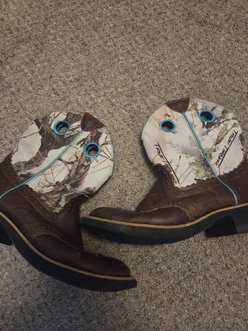 Ariat Fatbaby Western Boots Womens Size 8 EUC